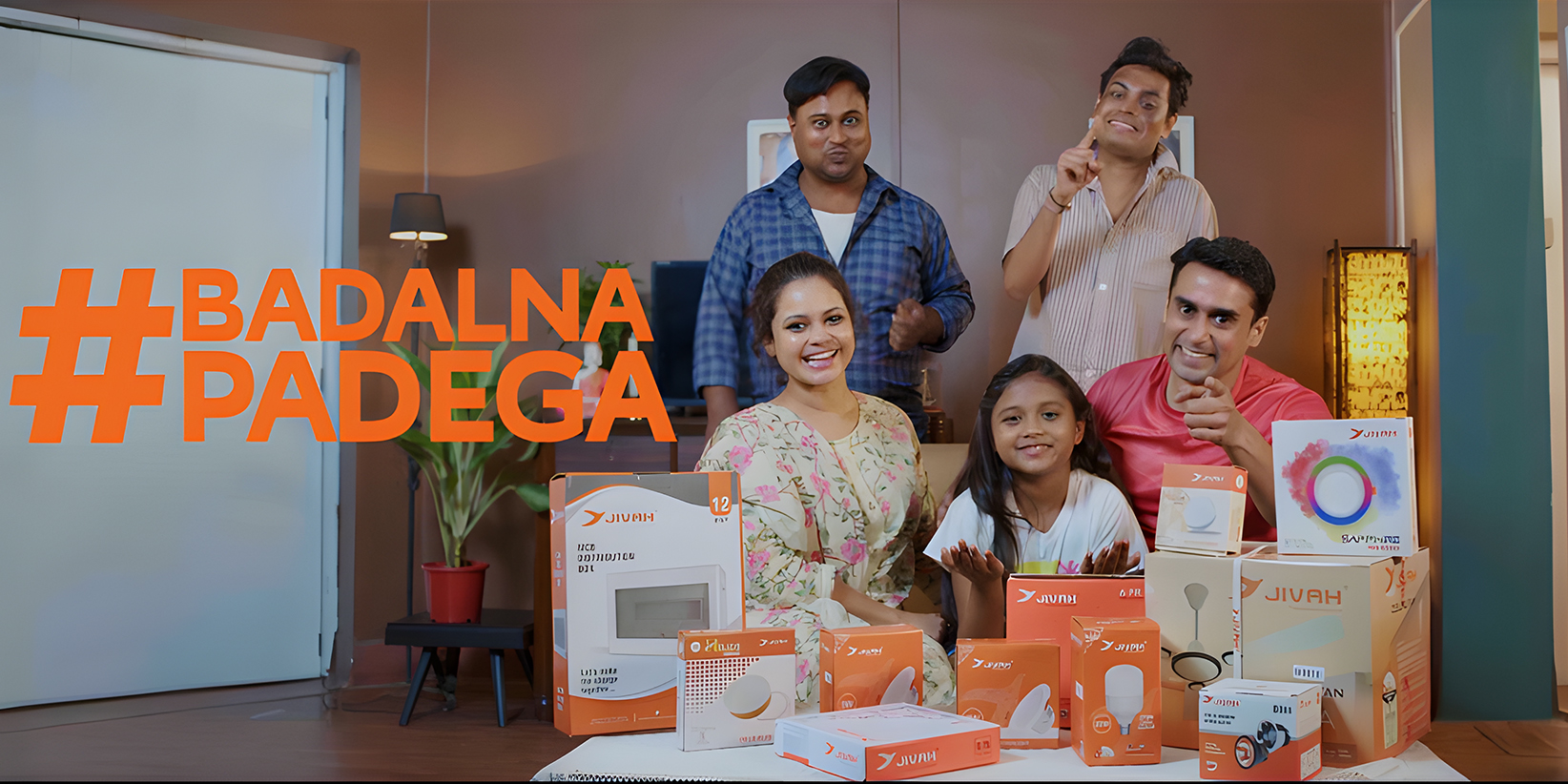 A Digital Ad-film for the ages, attracting millions of eyeballs . A light hearted narration of #BadalnaPadega.