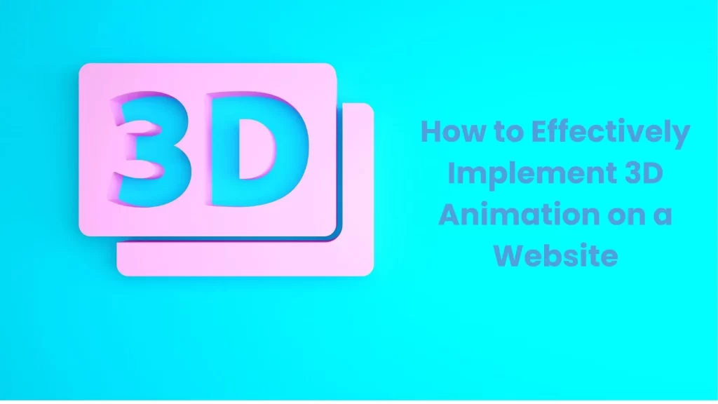 3D Animation