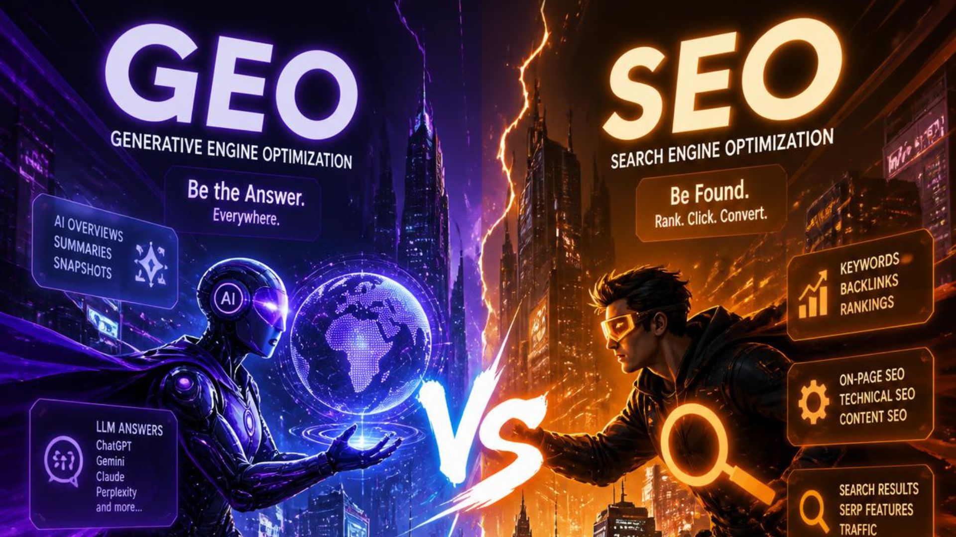 GEO vs SEO: What’s the Difference and Why Your Business Needs Both in 2026